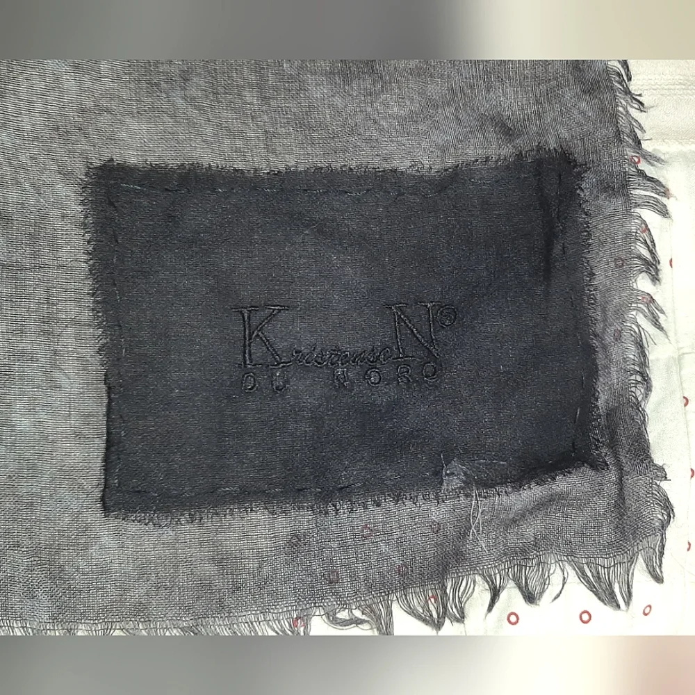 KRISTENSEN DU NORD | Black/Grey Shawl